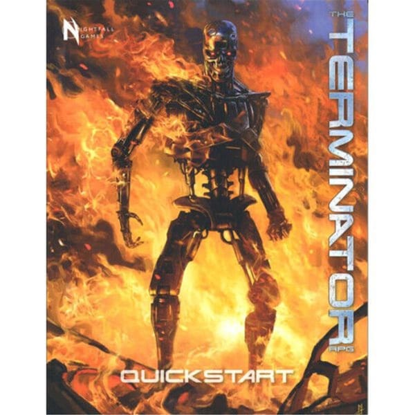 Word Forge Games The Terminator RPG - Quick Start Book, Multi Color WOFTER804 - main